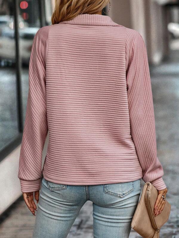 Ava | Elegant V-neck sweater for ladies.