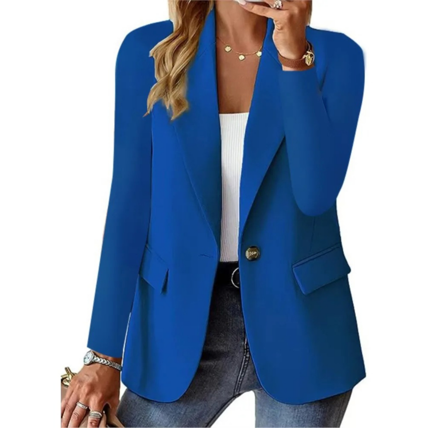 Ann | Sophisticated Long Sleeve Blazer