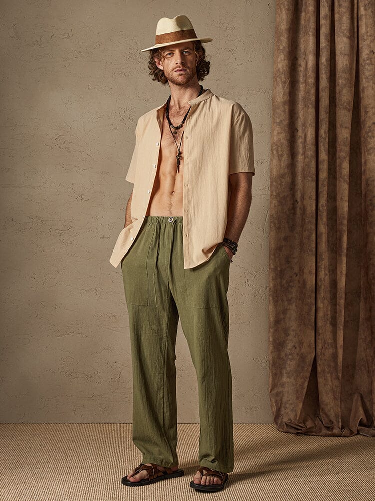 Casual Cotton Linen Pants