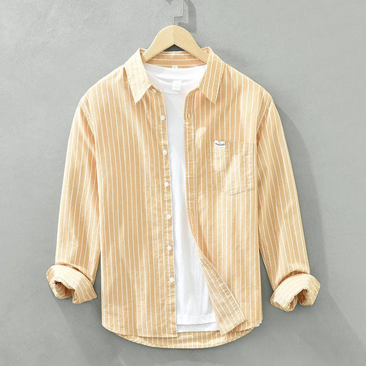 David | Stripe Linen Shirt