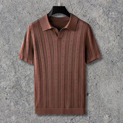 Luxe | V-Neck Polo