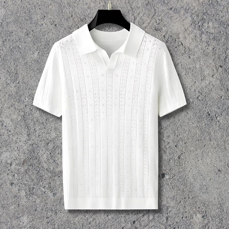 Luxe | V-Neck Polo