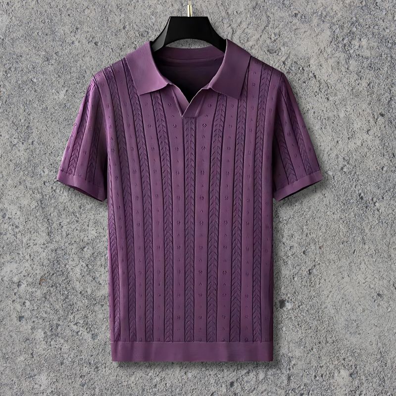 Luxe | V-Neck Polo