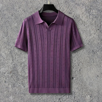 Luxe | V-Neck Polo