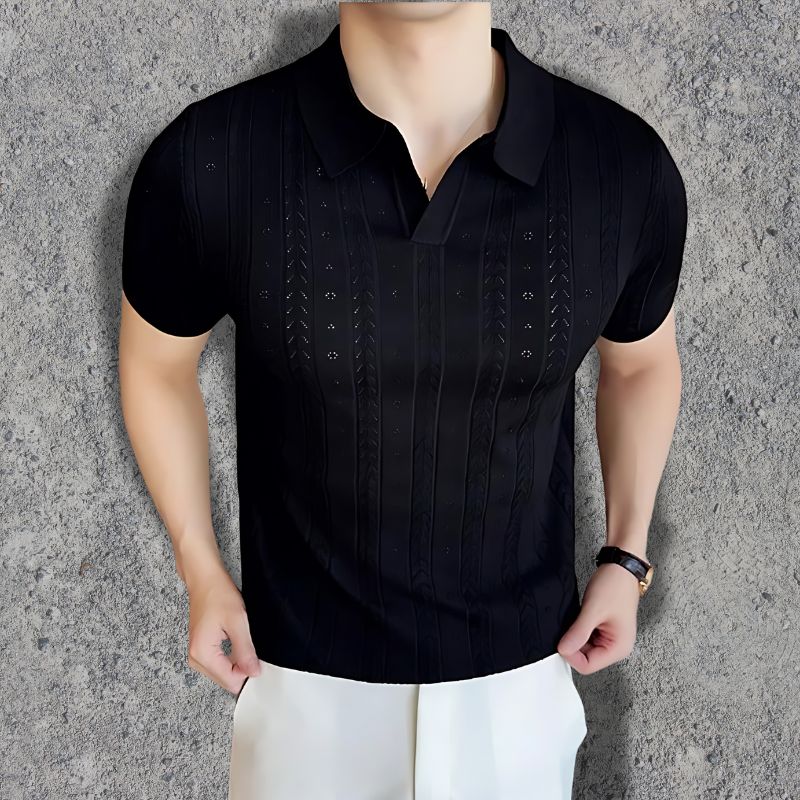 Luxe | V-Neck Polo