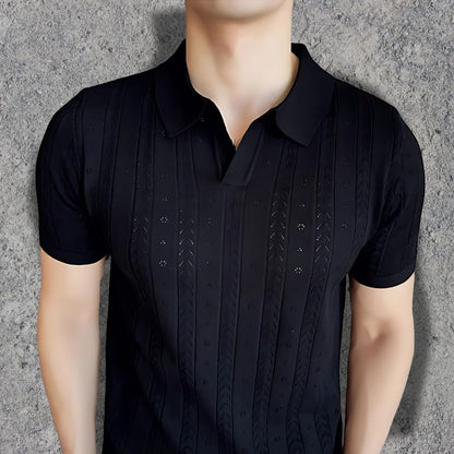 Luxe | V-Neck Polo