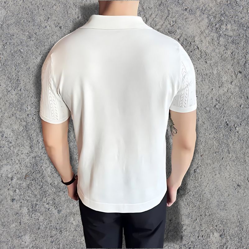 Luxe | V-Neck Polo