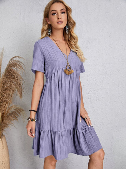 Isabella | V-Neck Casual Loose Dress