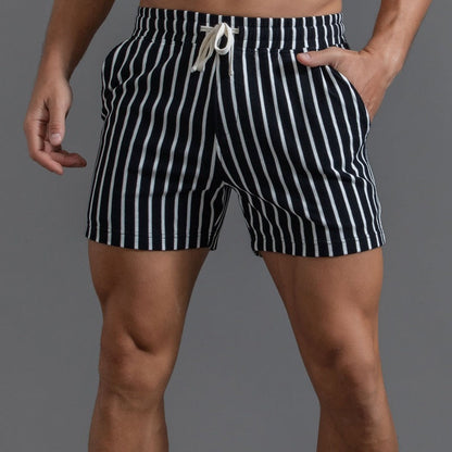 Nicholas | Pinstripe Shorts