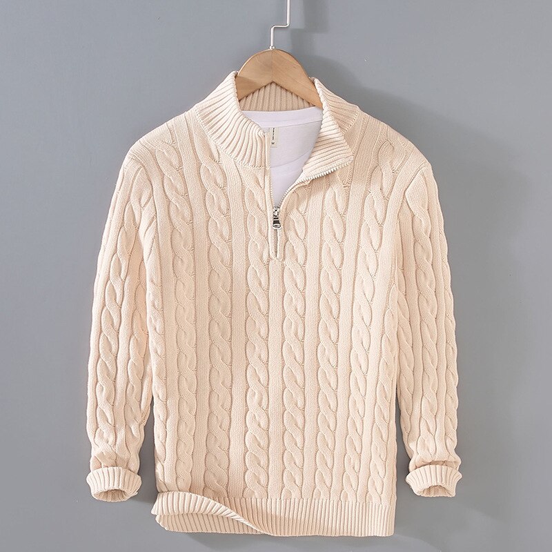 Giovani | Knit Zipper Sweater