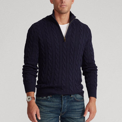 Giovani | Knit Zipper Sweater