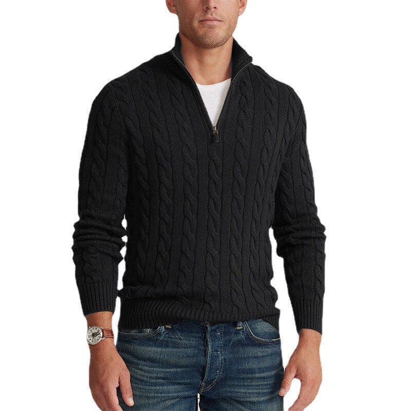 Giovani | Knit Zipper Sweater