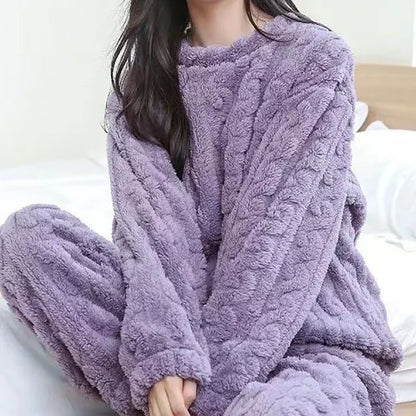 Knitted Fleece Pajamas