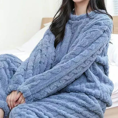 Knitted Fleece Pajamas