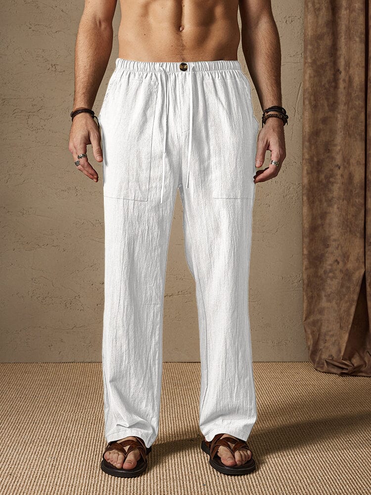 Casual Cotton Linen Pants