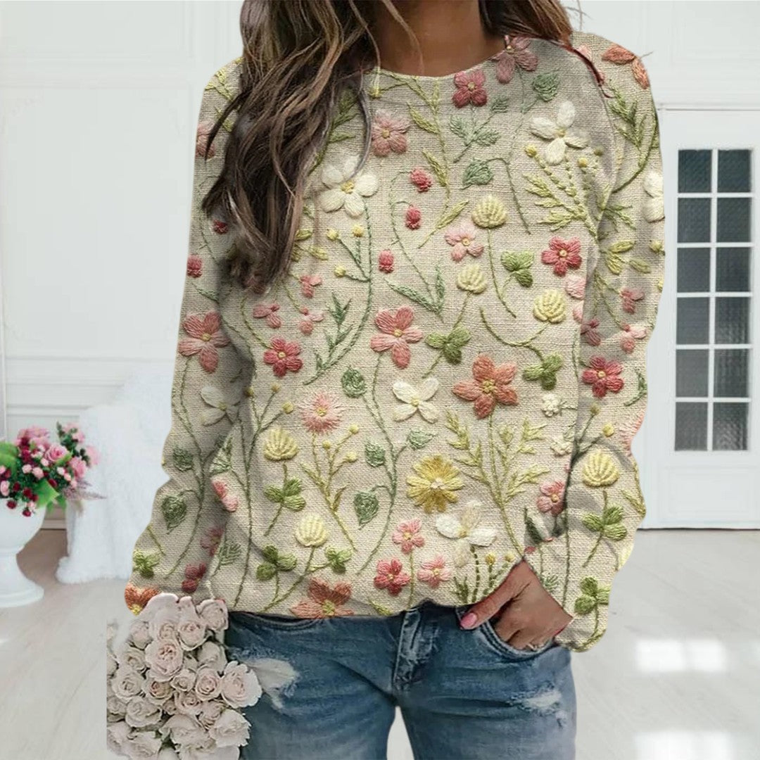 Floral | Women's Spring Sweater