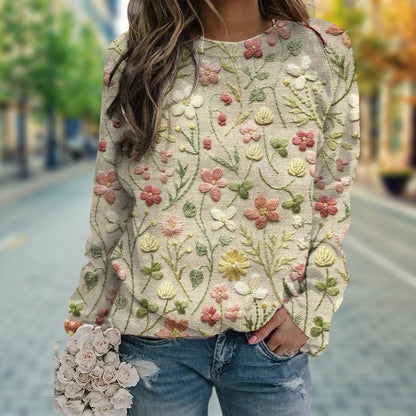 Floral | Women's Spring Sweater