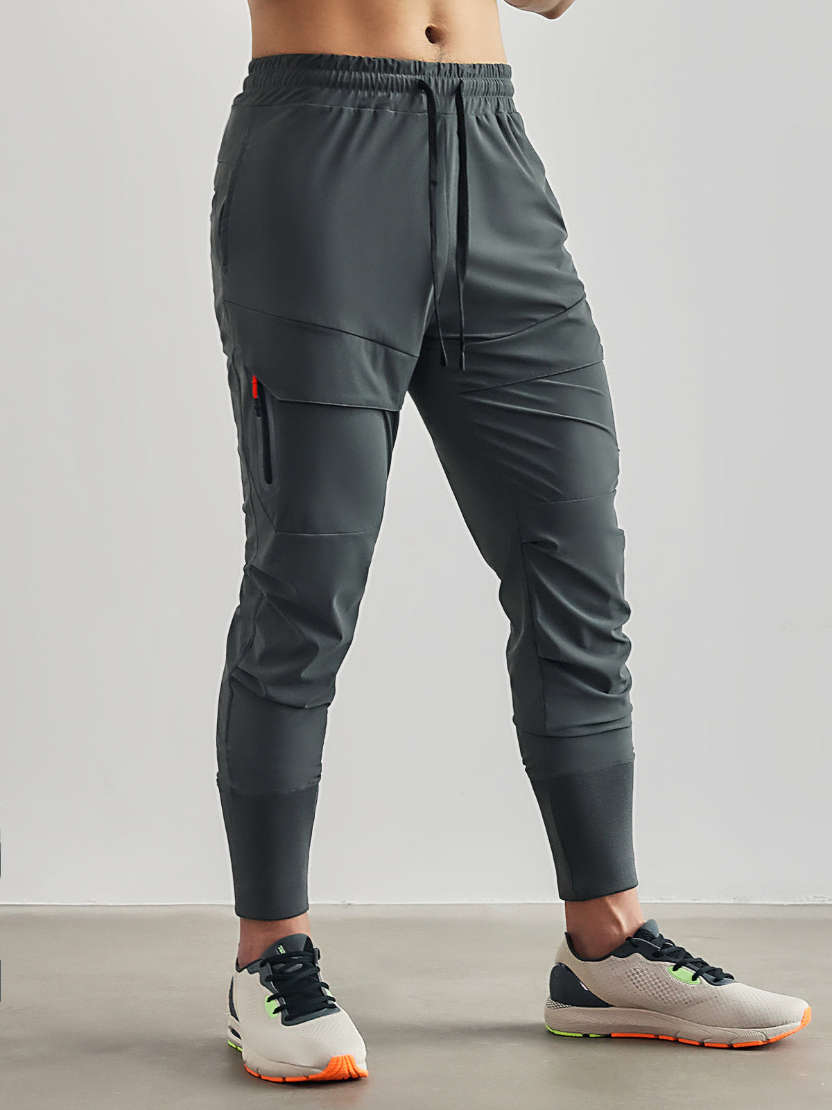 Men's Cool Fitted Cargo Jogger Athletic Pants