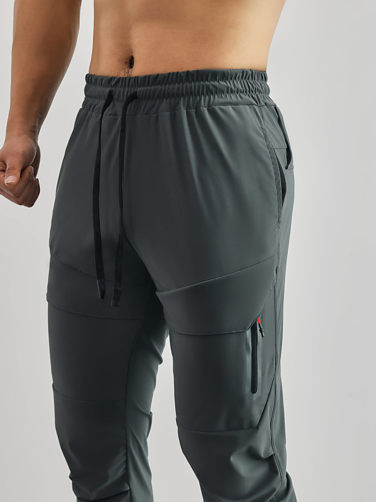 Men's Cool Fitted Cargo Jogger Athletic Pants