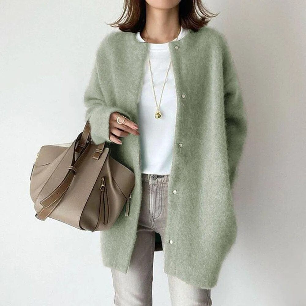 CHELSEA | LUXURY BUTTON CARDIGAN