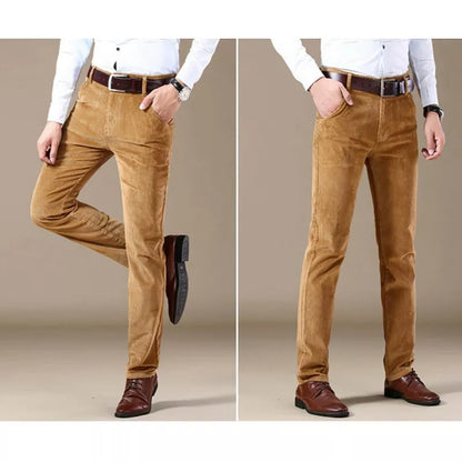 Steven | Corduroy Slim Stretch Pants