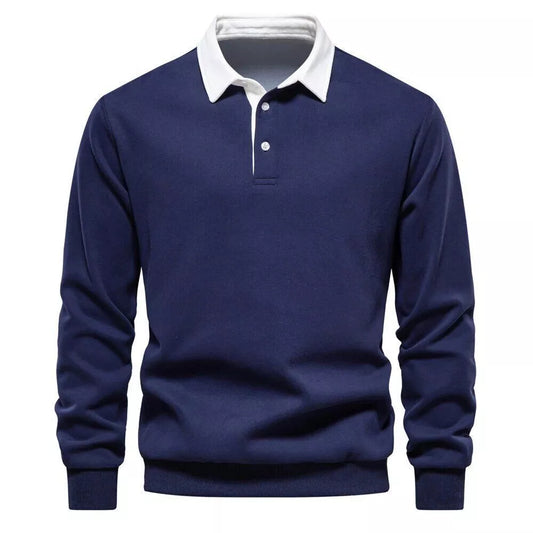 Will | Button-up Long Sleeve Polo