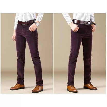 Steven | Corduroy Slim Stretch Pants