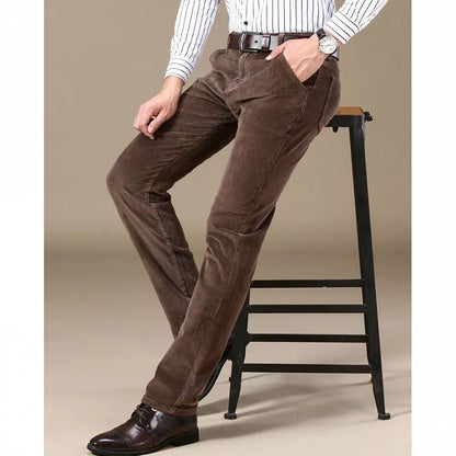 Steven | Corduroy Slim Stretch Pants