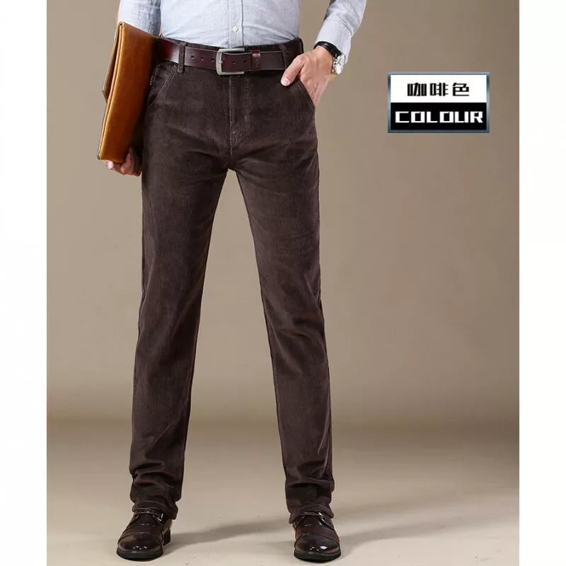 Steven | Corduroy Slim Stretch Pants