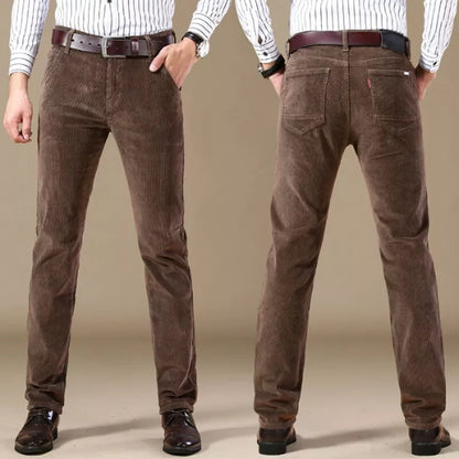 Steven | Corduroy Slim Stretch Pants